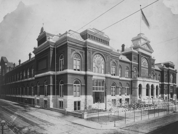 Exposition hall, 1904